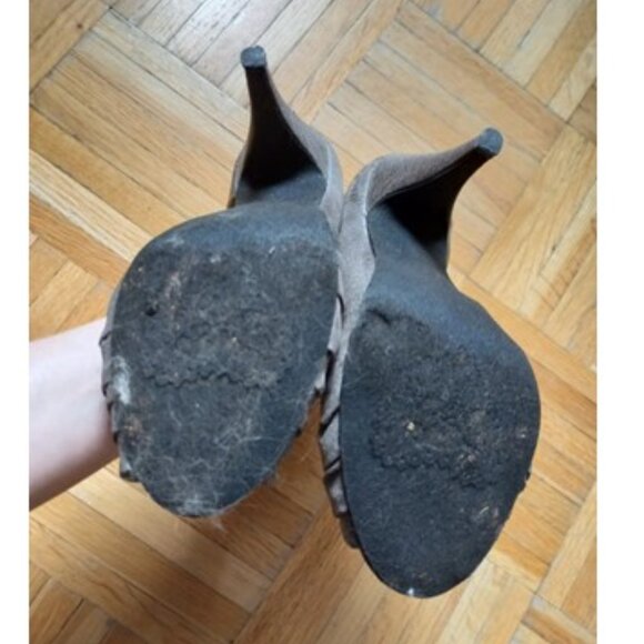 ROCKETDOG Grey elegant open toes heels sandals  size 7.5M - Picture 6 of 12